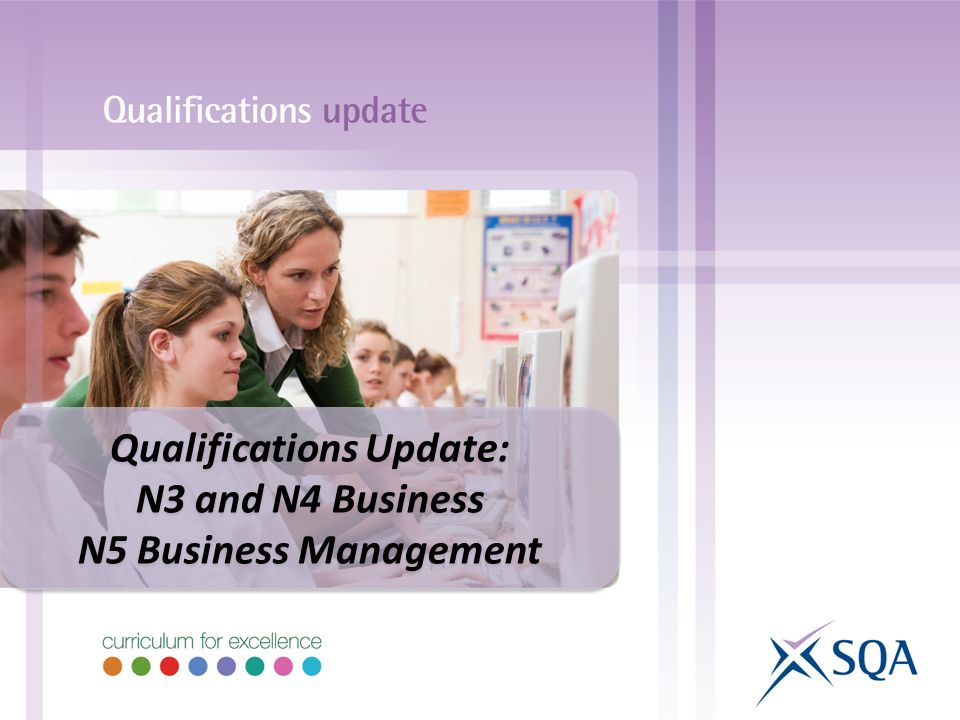 Qualifications Update: N3 and N4 Business N5 Business Management Qualifications Update: N3 and N4 Business N5 Business Management
