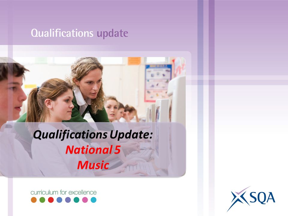 Qualifications Update: National 5 Music Qualifications Update: National 5 Music