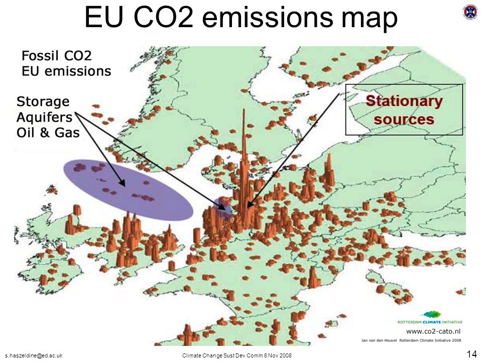Change Sust Dev Comm 6 Nov EU CO2 emissions map