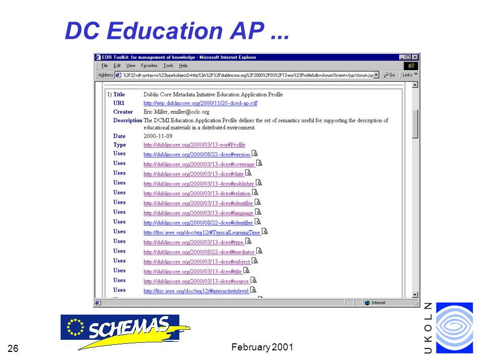 February DC Education AP...