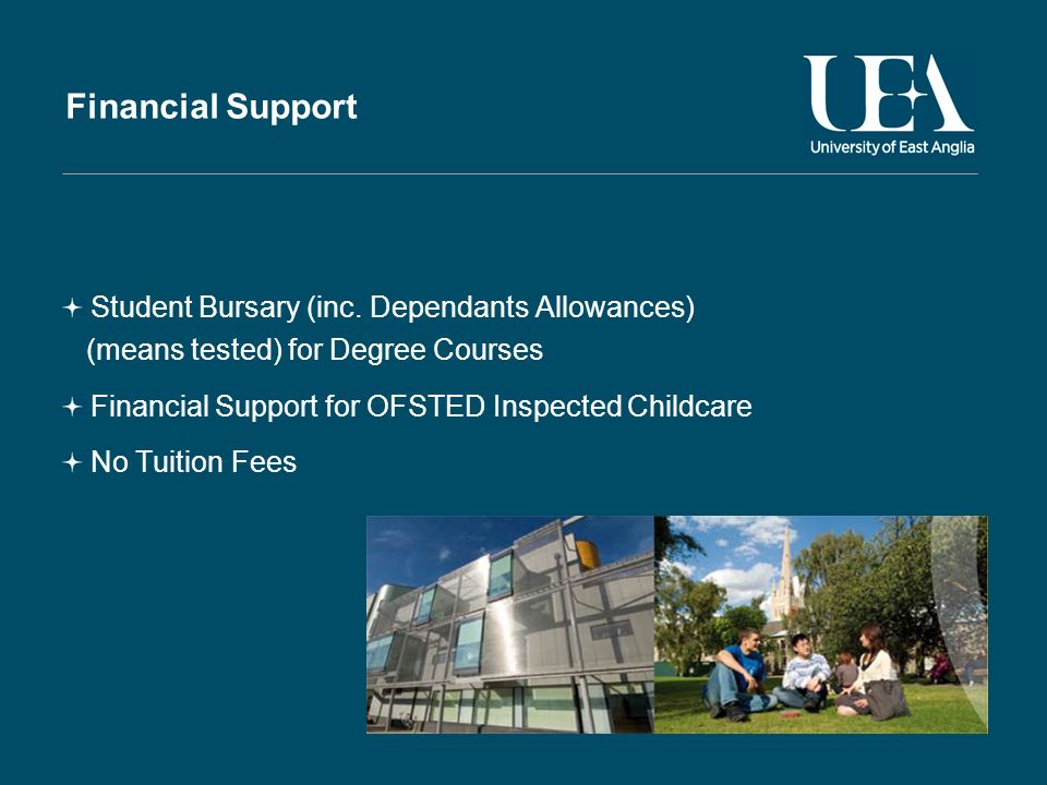 Financial Support Student Bursary (inc.