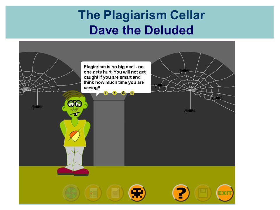 The Plagiarism Cellar Dave the Deluded