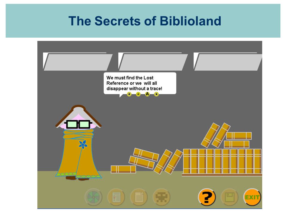 The Secrets of Biblioland