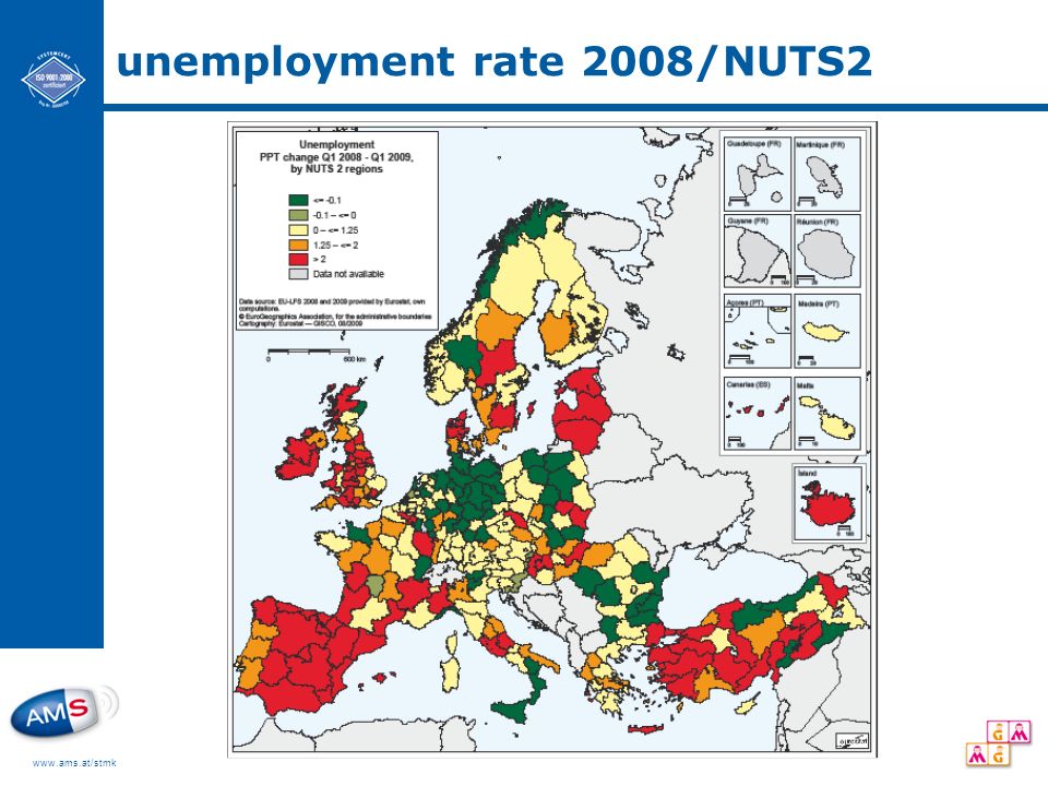 unemployment rate 2008/NUTS2