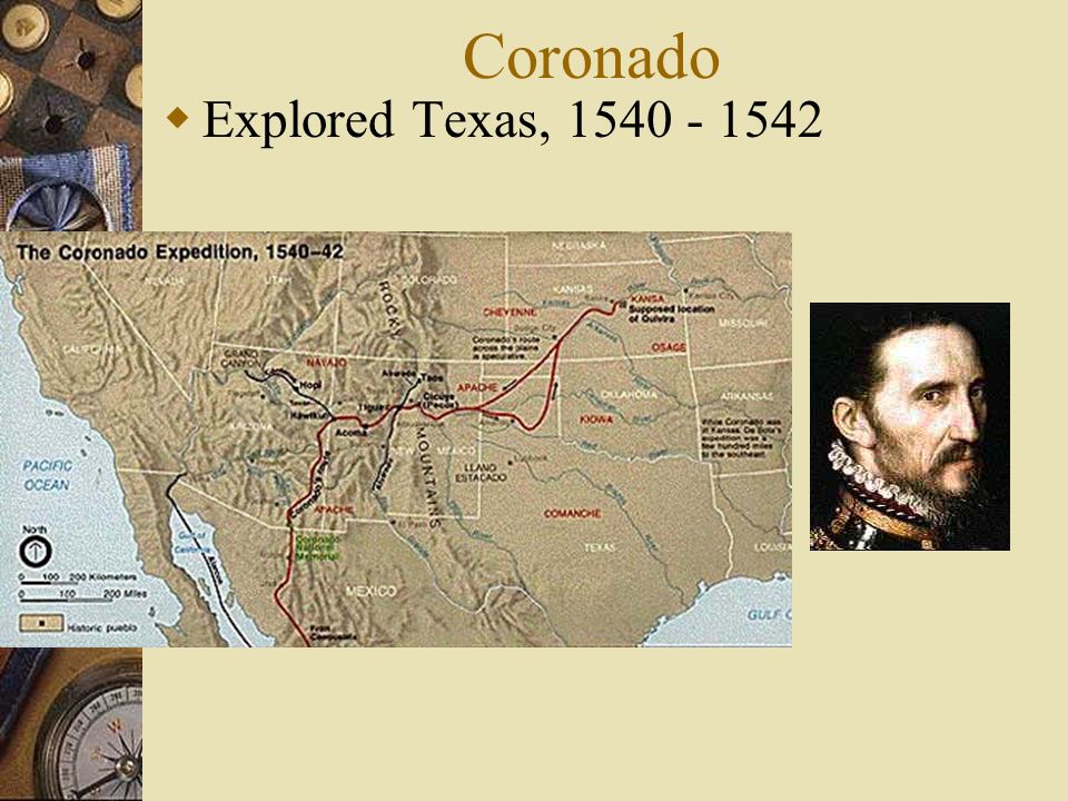 Coronado  Explored Texas,