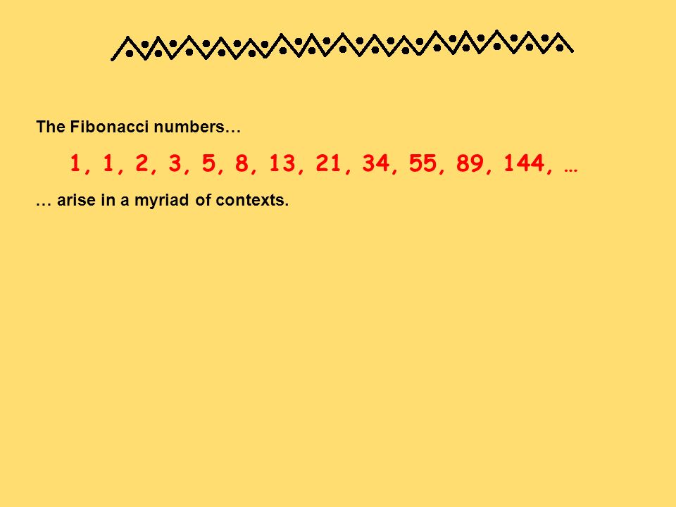 Some Fibonacci Surprises The Power Of Visualization James Tanton Maa Mathematician At Large Curriculum Inspirations Ppt Download Some Fibonacci Surprises The Power Of Visualization James Tanton Maa Mathematician At Large Curriculum Inspirations Ppt Download