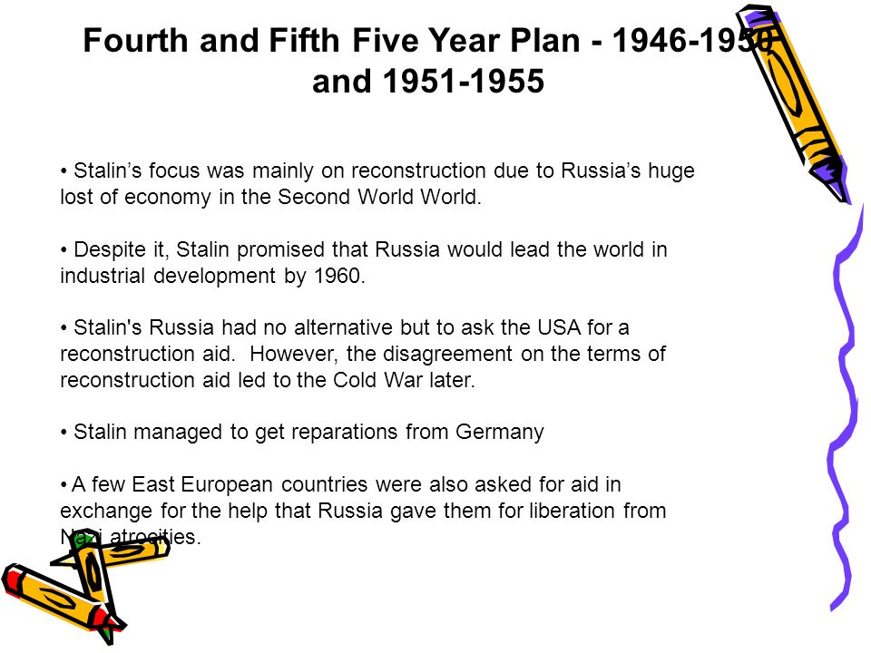 5 year plan russia