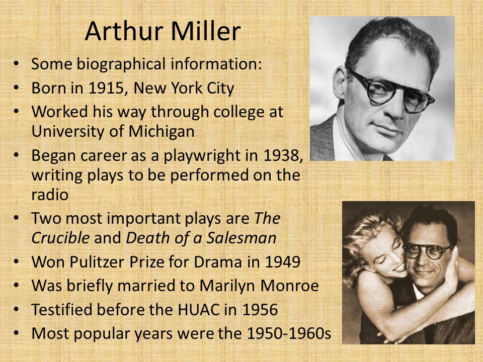 where did arthur miller go to college