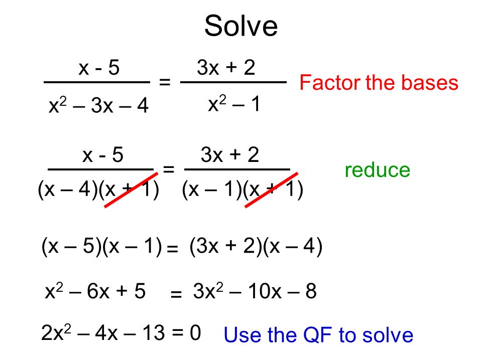 Solving Rational Equations And Inequalities Solve 4 3x 5 4 4 3x 5 4 4 12x X Ppt Download