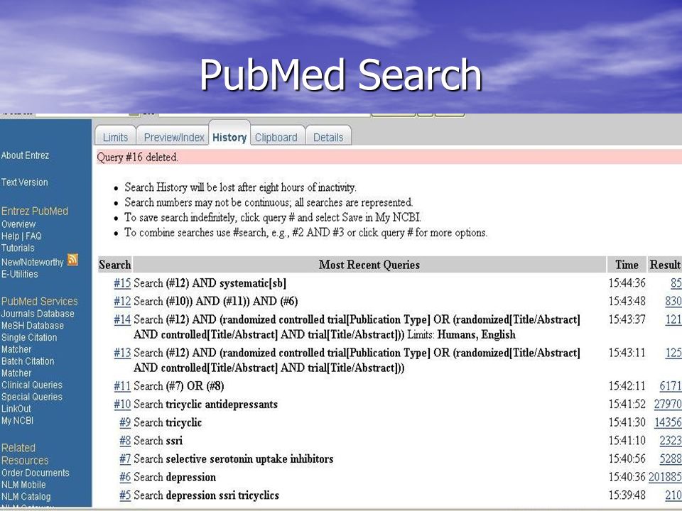 PubMed Search