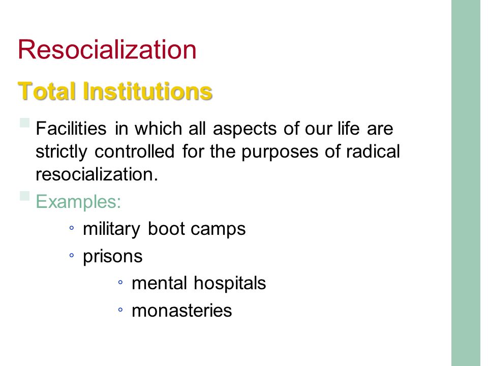 Chapter 3 Socialization Chapter Outline What Is