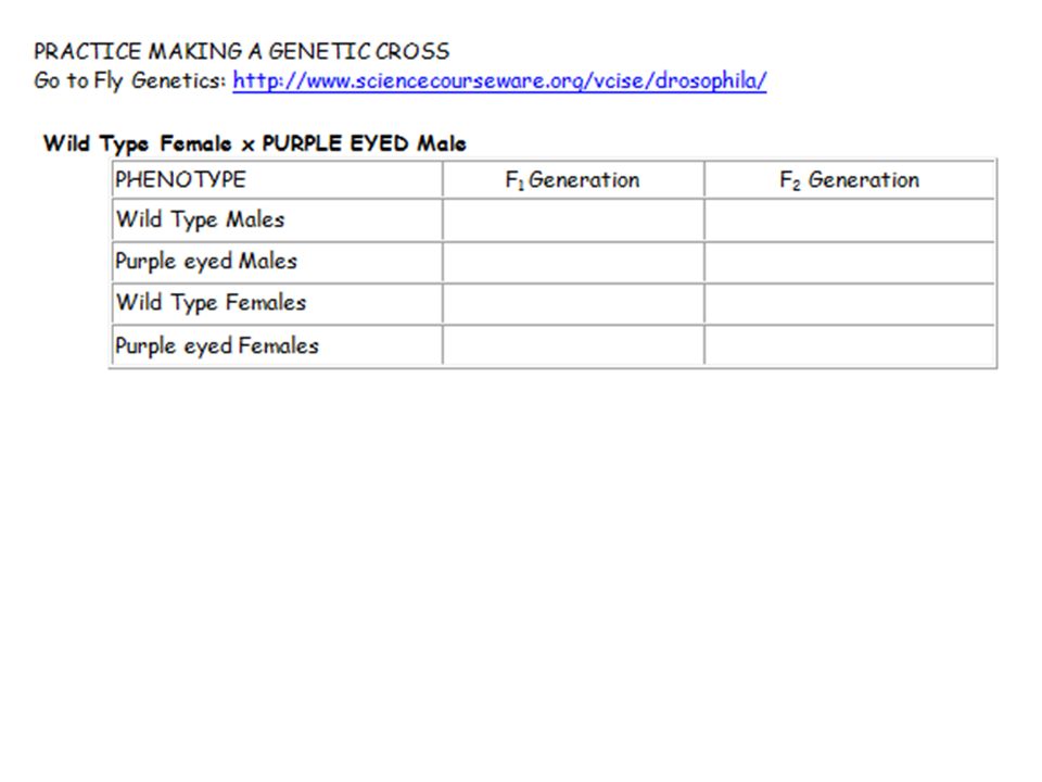 Write a hypothesis describing the mode of inheritance