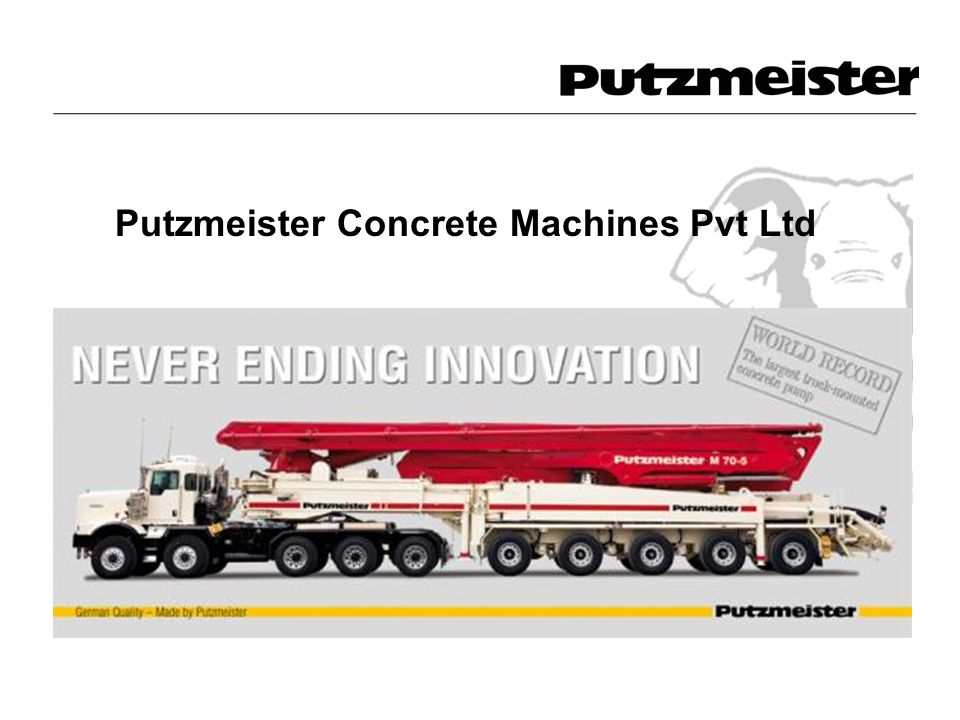 Putzmeister Concrete Machines Pvt Ltd