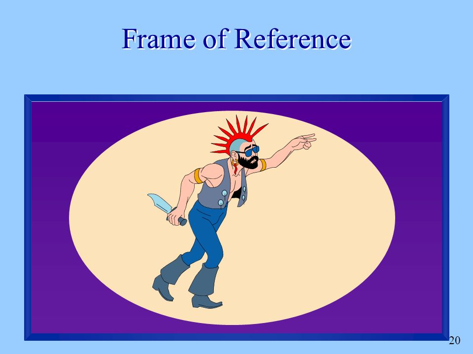 20 Frame of Reference