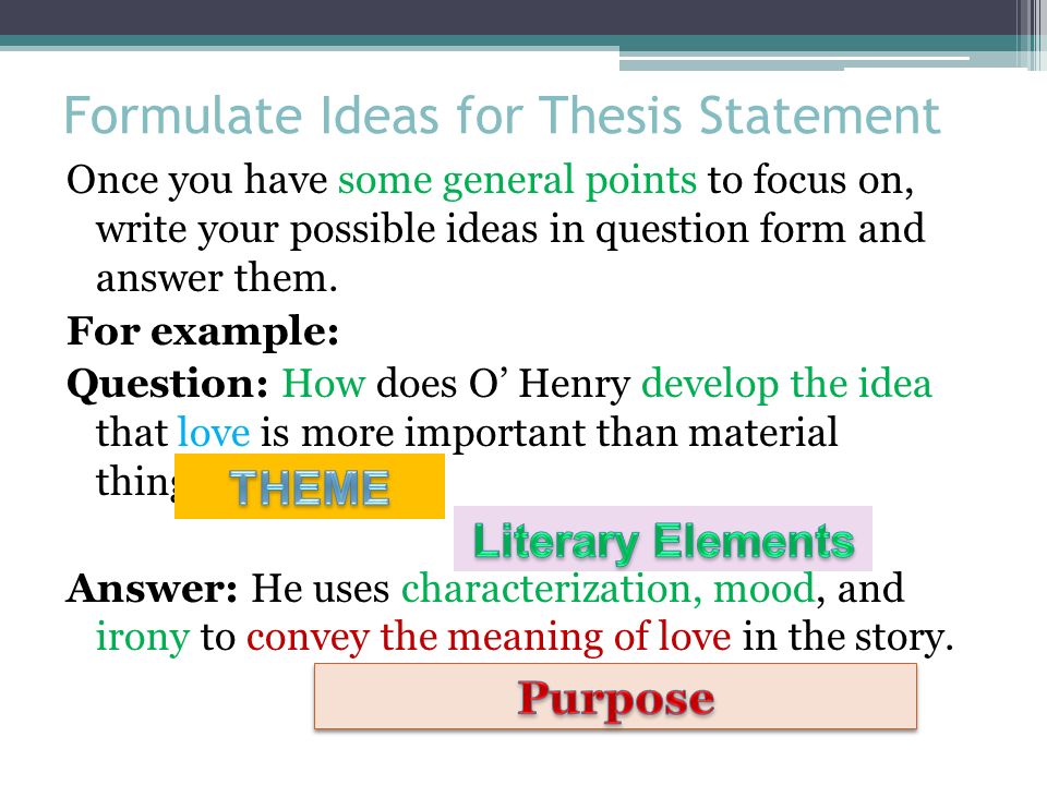 Master thesis pages