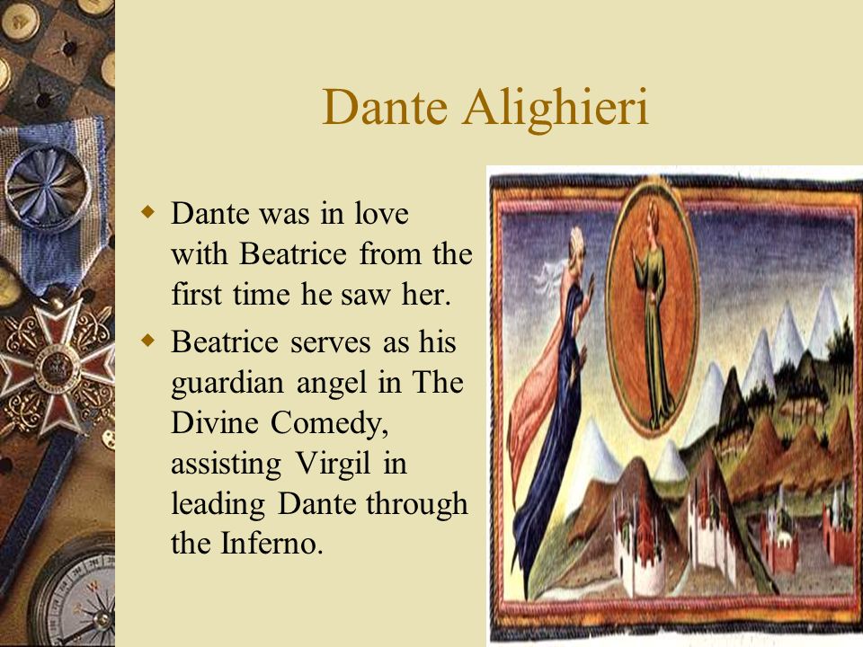 Dante Alighieri & Beatrice from Dante's Inferno