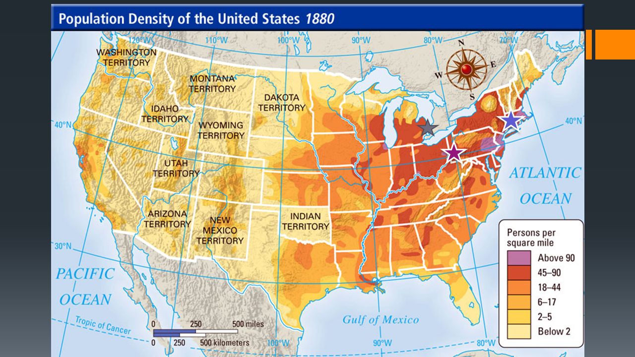 Расселение сша. Карта плотности населения США. США карта Штатов плотность населения. Карта плотности населения США по Штатам. Плотность населения Америки.