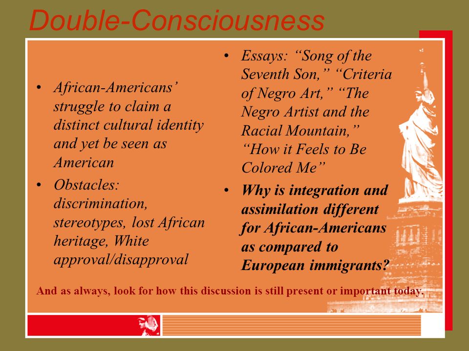 African american cultural identity essay
