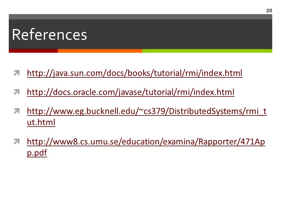 Rmi In Java Pdf