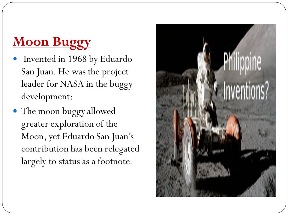 moon buggy by eduardo san juan