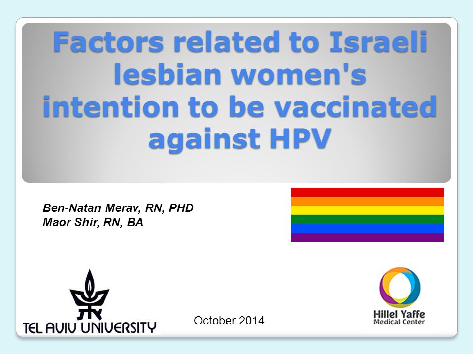 Hpv and lesbian all became Not absolutely Hpv and lesbian