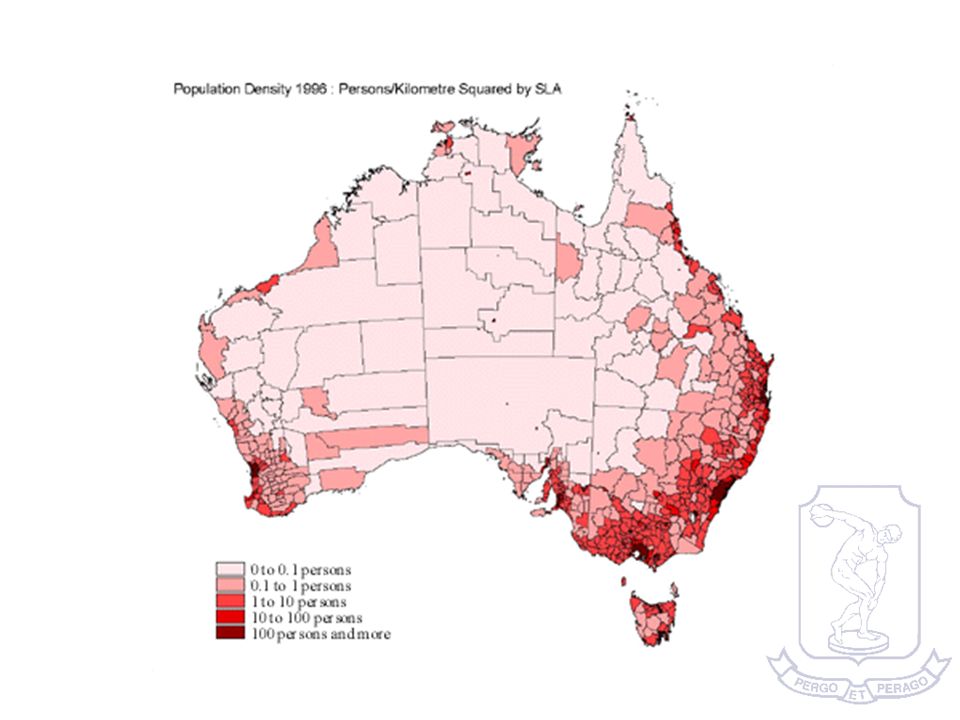 AUSTRALIAN POPULATION DISTRIBUTION. Australia's Population Distribution  Australia has an uneven population distribution Australia's average  population. - ppt download