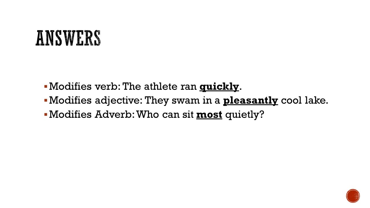 Adjective athlete Words To