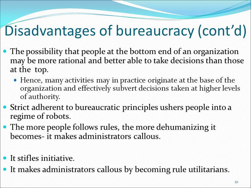 advantages of bureaucracy max weber