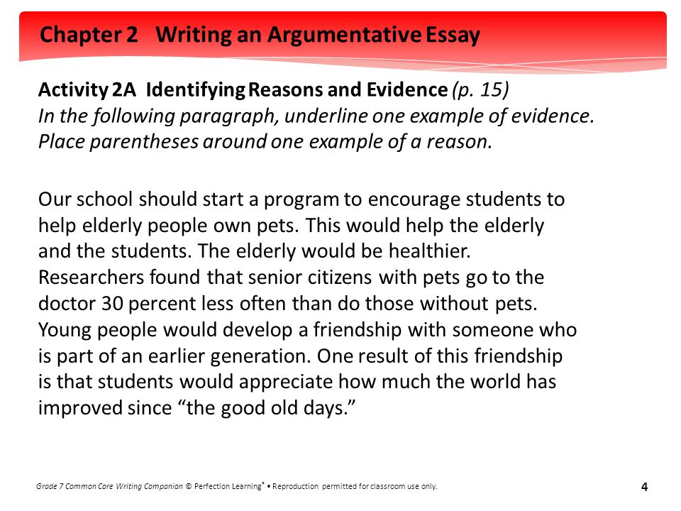 7th grade essay examples