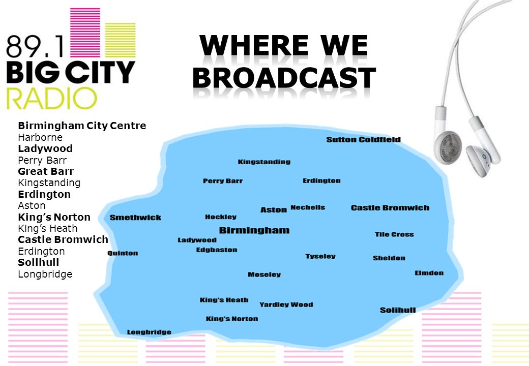 Big City Radio is Birmingham's own radio station broadcasting on 89.1 FM  and DAB across the city, through the Big City Radio app for iOS and  Android, - ppt download