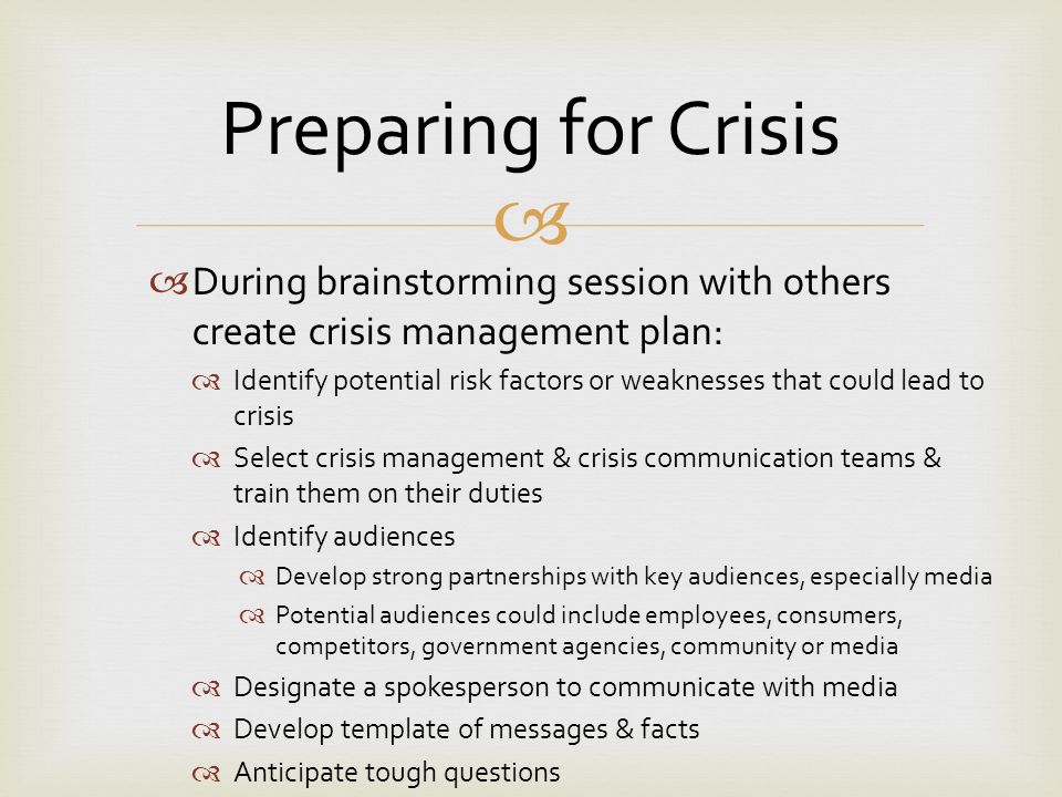 Crisis Communications In Agriculture Provide Examples And