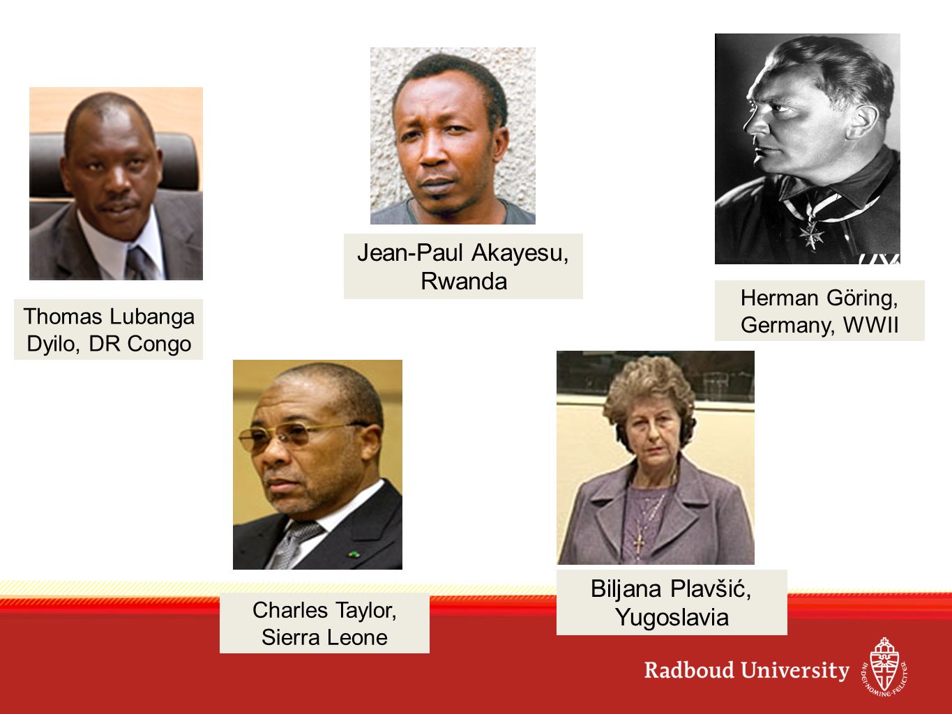 FOOD FOR THOUGHT: “Prosecution of International Crimes” 18 January ppt  download