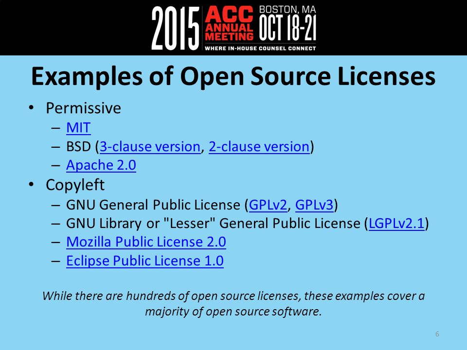 Open Source Licensing Myth Versus Reality Ii Richard Fontana