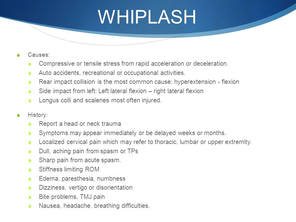 Facts About Whiplash Injury Treatment Uncovered