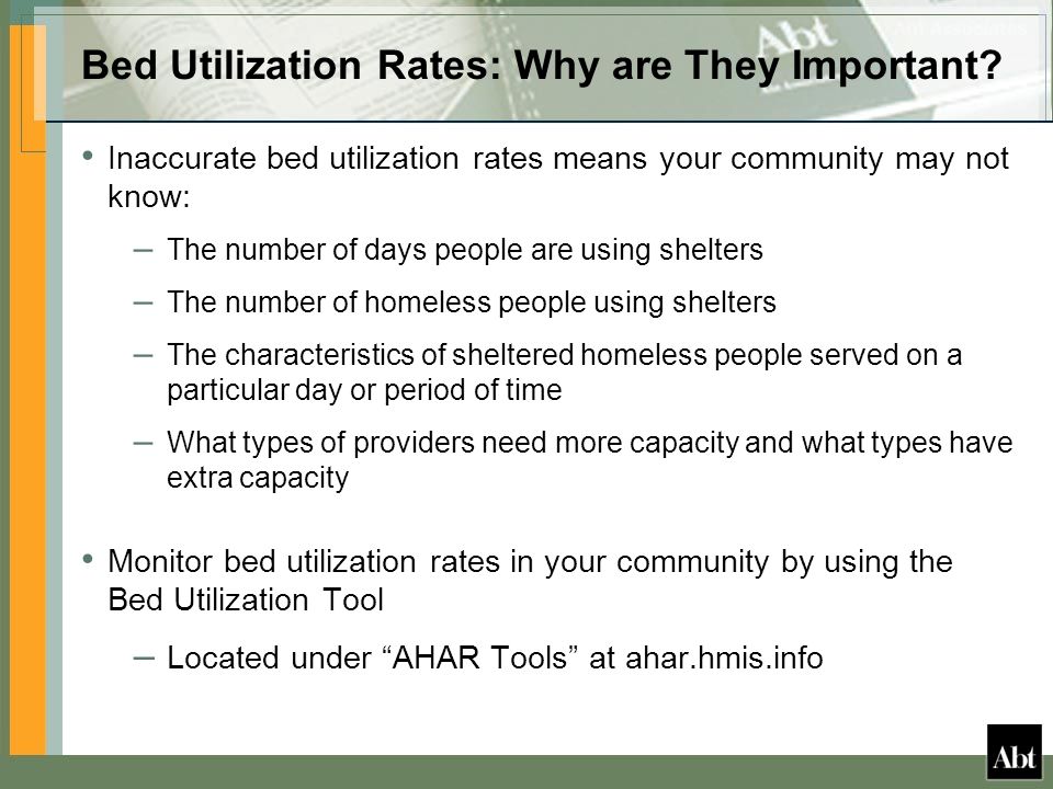 Improving Your AHAR Submission July Agenda 1. Introduction to the AHAR