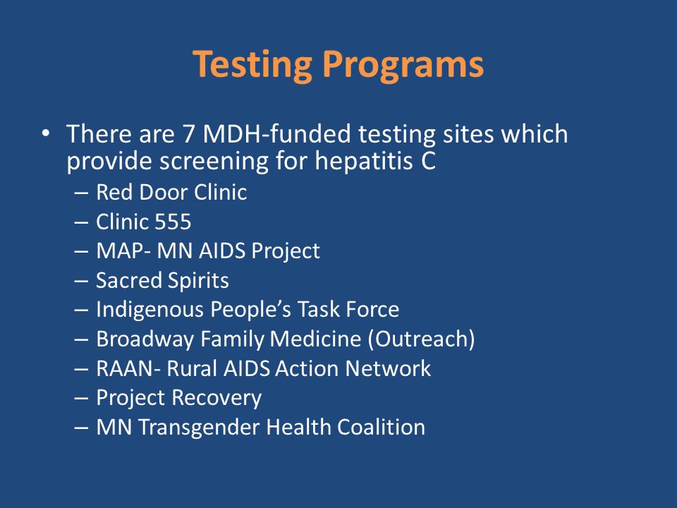 Highlights From The Mn Hiv Surveillance Report 2011