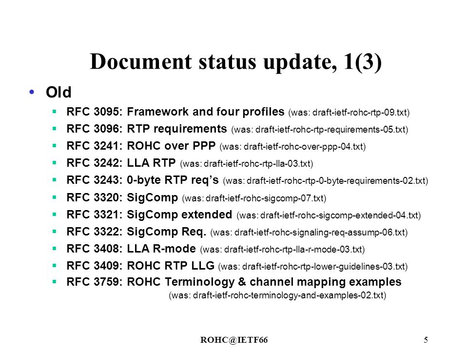 ietf rfc 3095