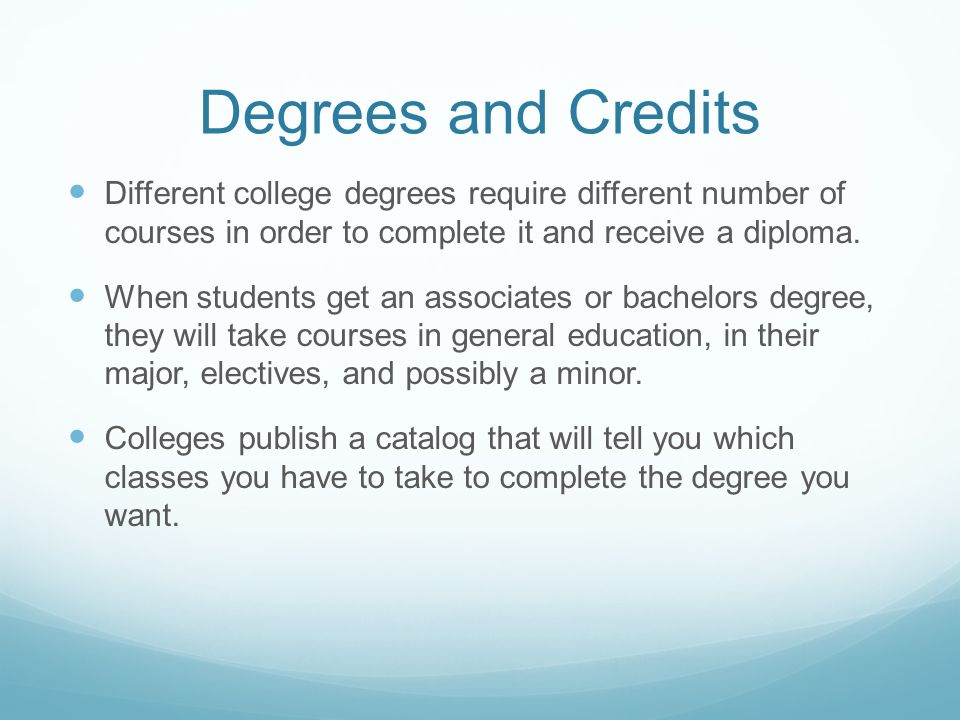 career and college vocabulary need to know postsecondary education college degrees in order