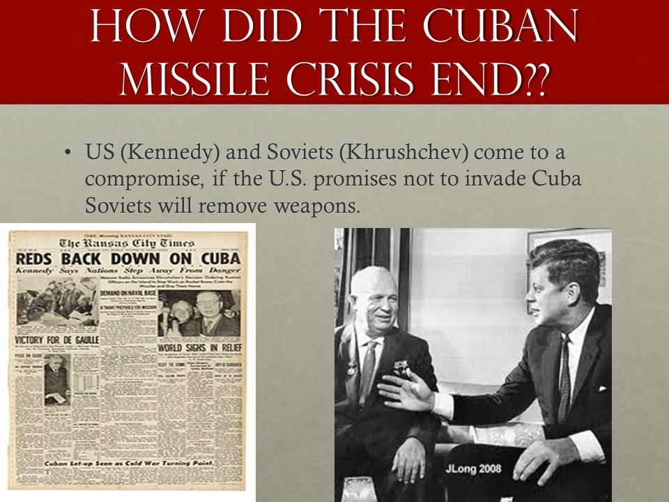 Image result for the end of the cuban missile crisis