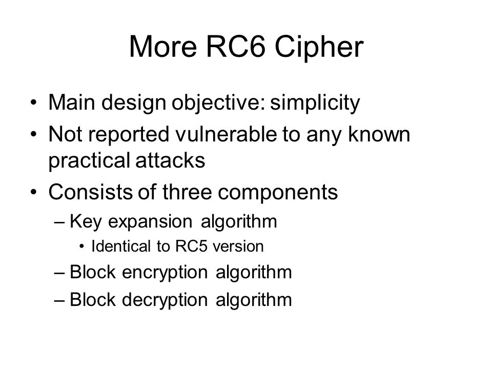 Rc5 Key Expansion Algorithm at Rafaela Woodruff blog