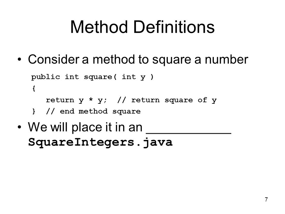 Methods Chapter 6. 2 Program Modules in Java What we call 