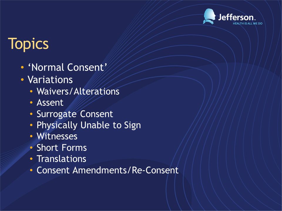 Informed Consent Process Patrick Herbison, MEd, CIP Research Compliance  Manager Office of Human Research (OHR) - ppt download