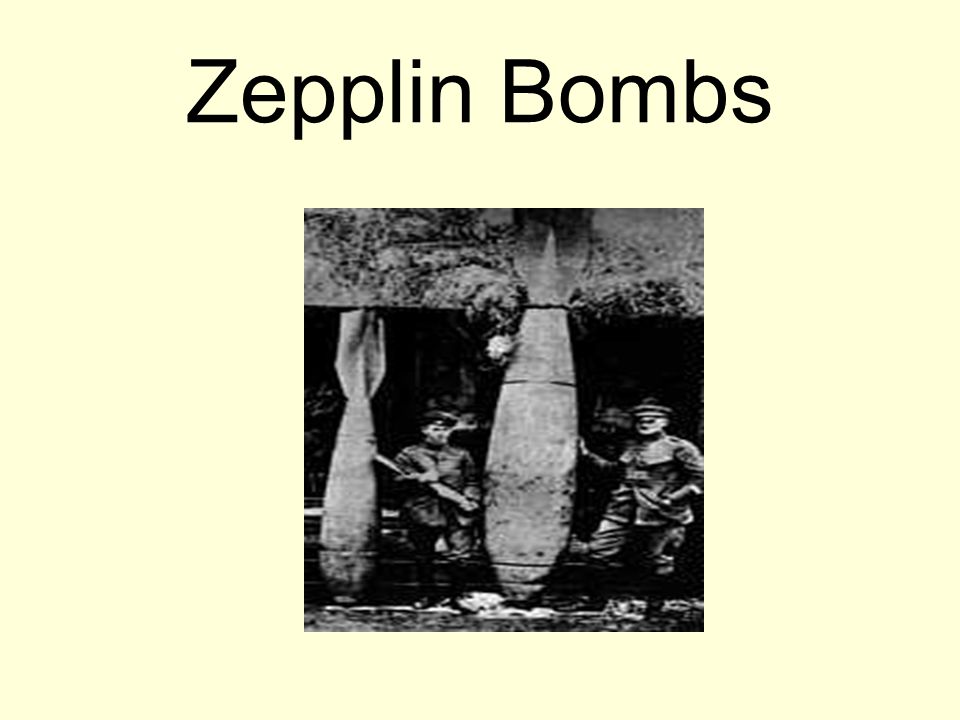 Zepplin Bombs