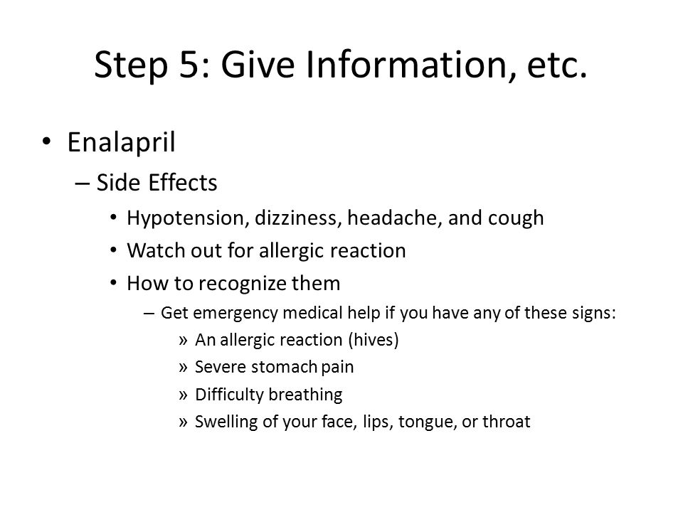 vasotec side effects vasotec side effects