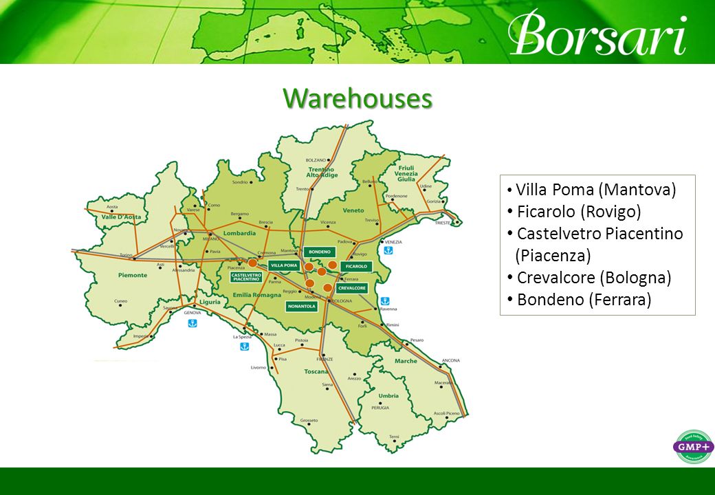 Results of rail trial shipment of DDGS Borsari family started with