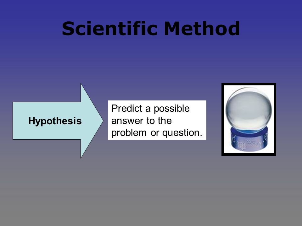 Scientific Method Observation/ Research Make observations and research topics of interest.