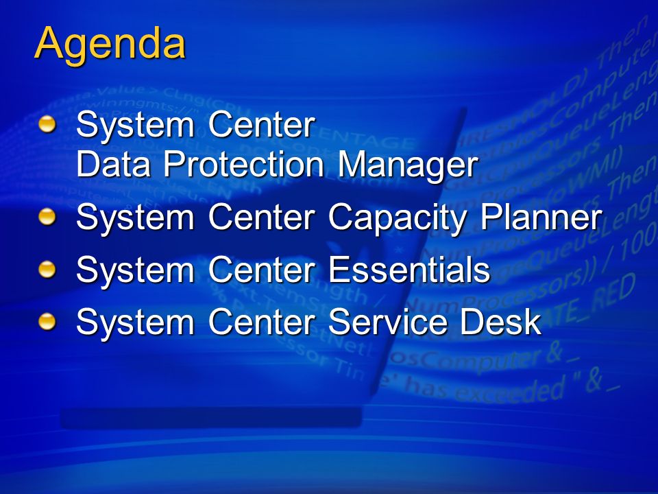 Operations Management With System Center Products Vlad Joanovic