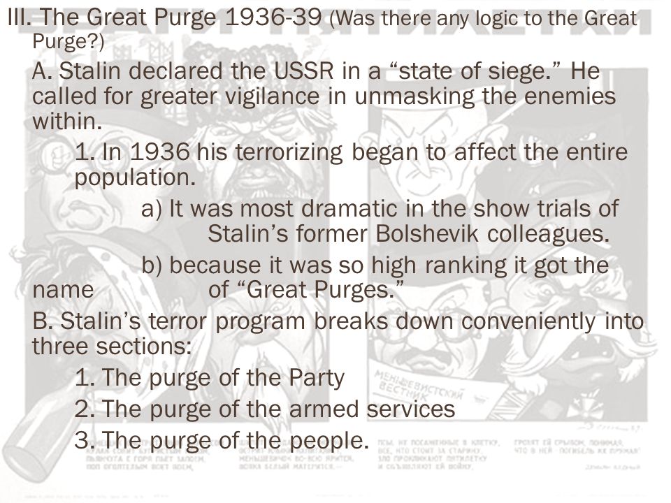 So, I was reading about the great purge in a paradox forum and the guy  shows those percentages related to the purge depending on the amount of  spare people Stalin left. But