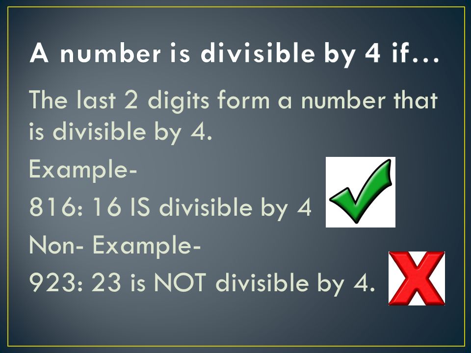 The last 2 digits form a number that is divisible by 4.