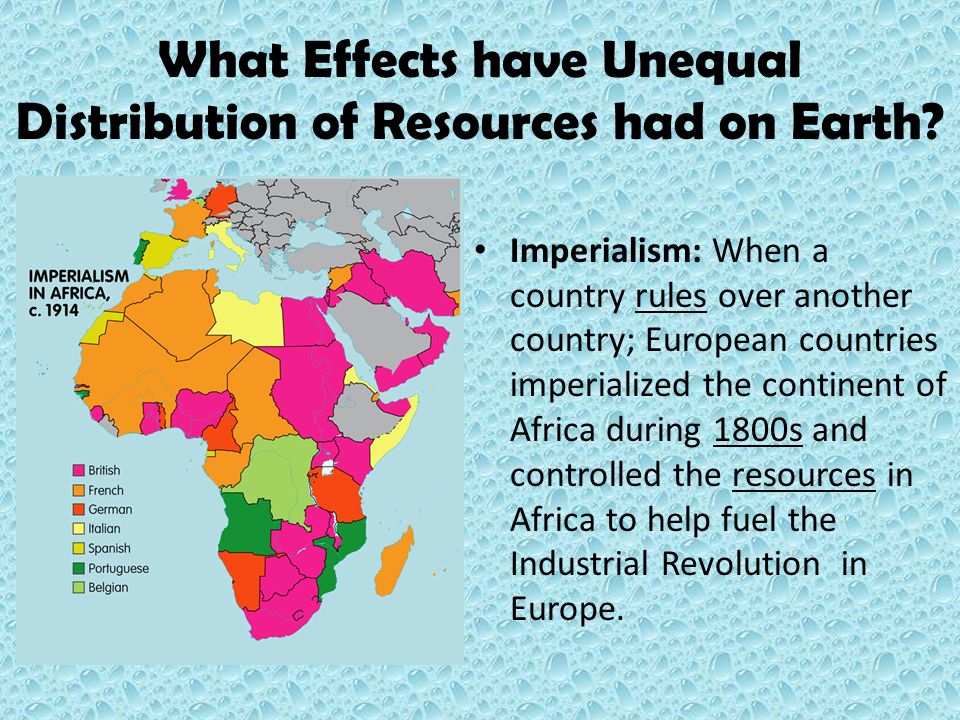 unequal resources